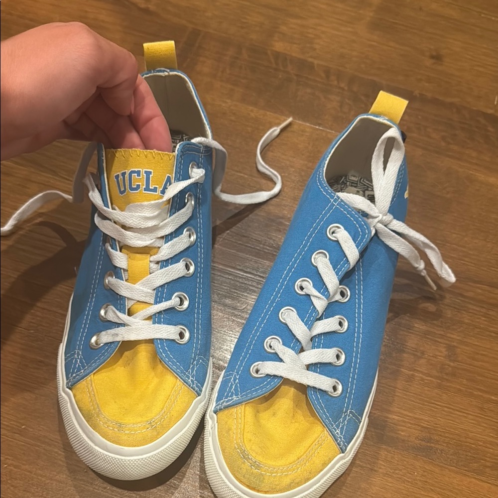 UCLA Blue and Yellow Sneakers